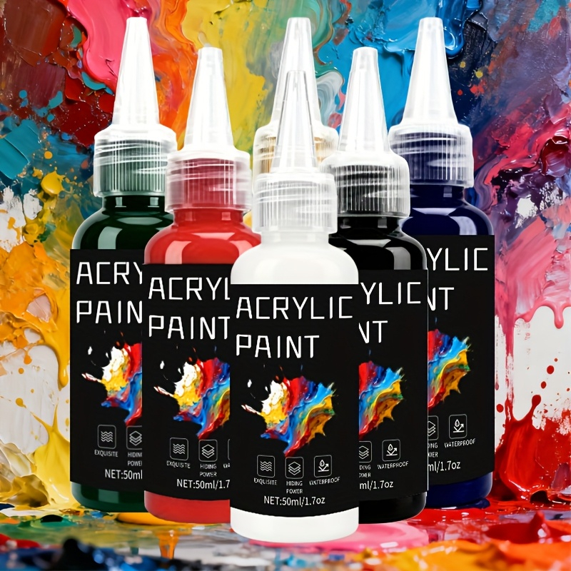 Resin Art Price - Acrylic Paint Set 6 Colors 50ml