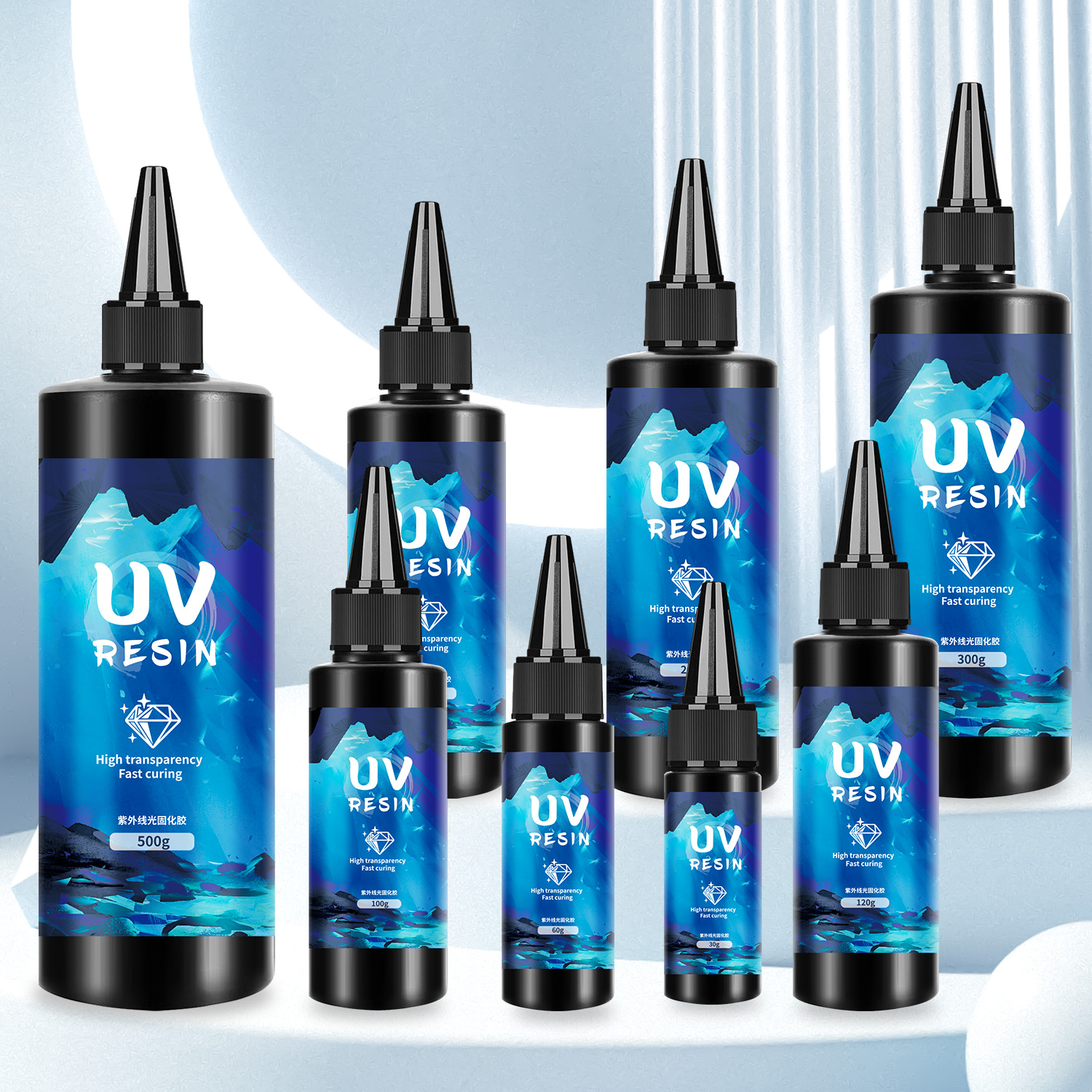 Uv Resin Clear Hard - 30-1000g Rare Uv Resin Glue High