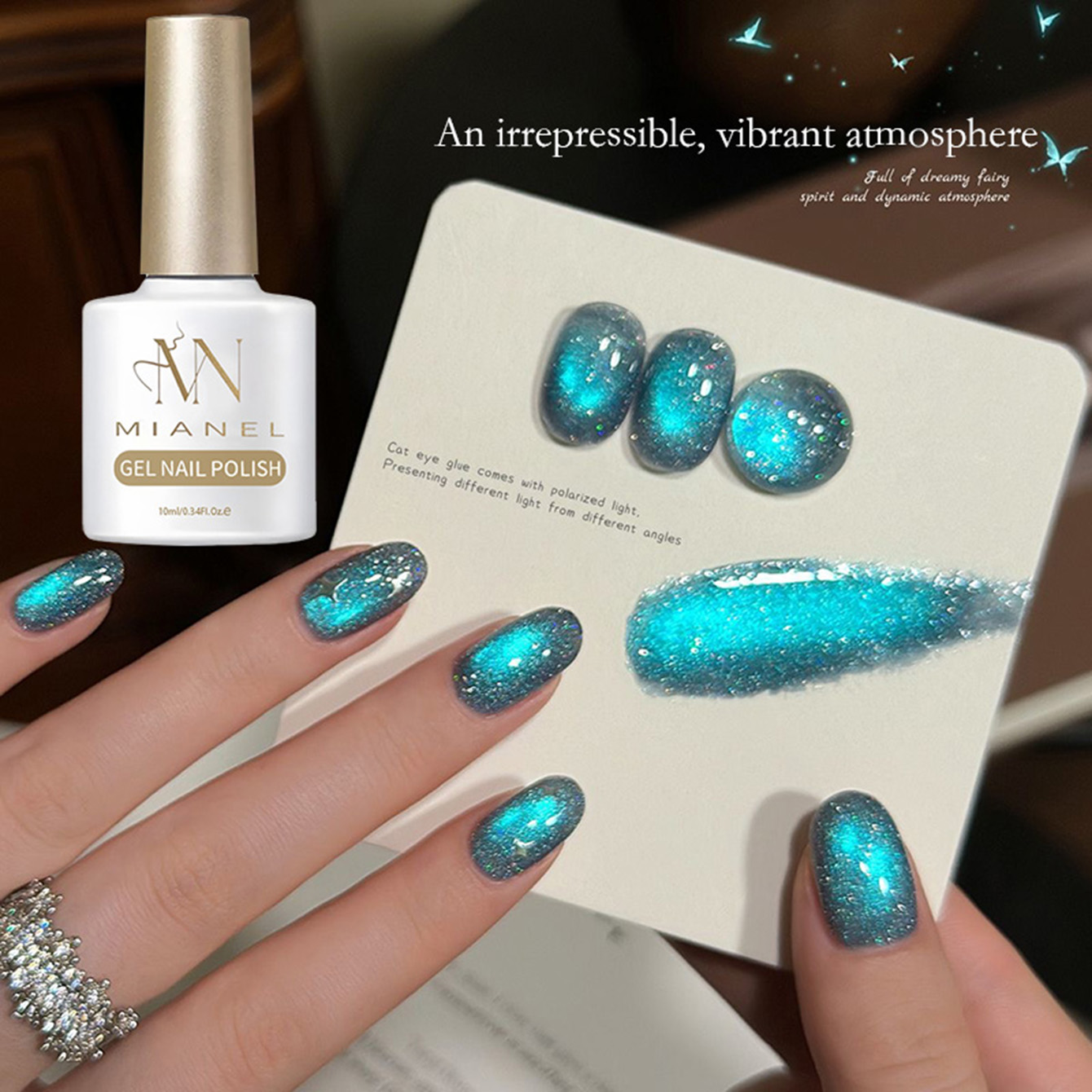 Resin Art Online - MAINEL 10ML 1Pcs Blue Nails Popular