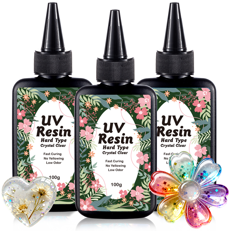 Uv Resin Clear Hard - Newly Upgraded Crystal Clear Hard Type