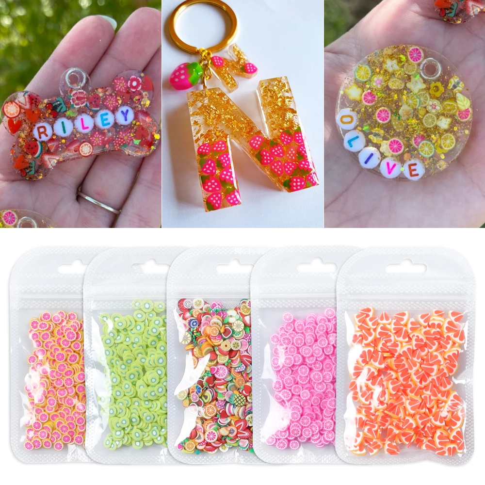 Resin Art Heat Gun - Resin Filler Kawaii Fruit Cartoon Slices