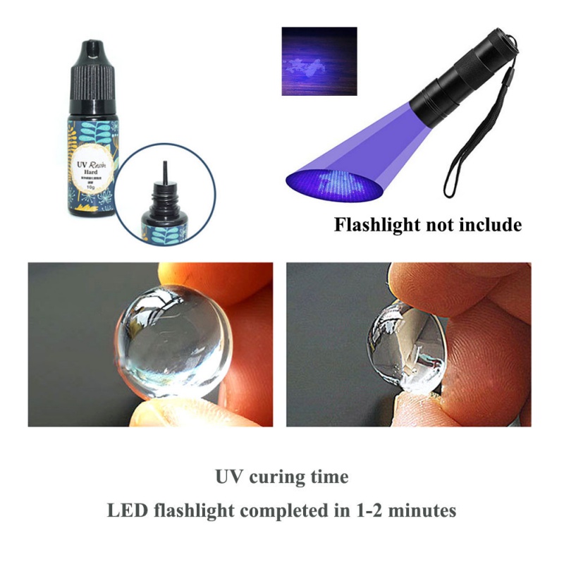 Fishing Quick Drying Crystal D - مراجعة Uv Resin Clear Hard وسعره
