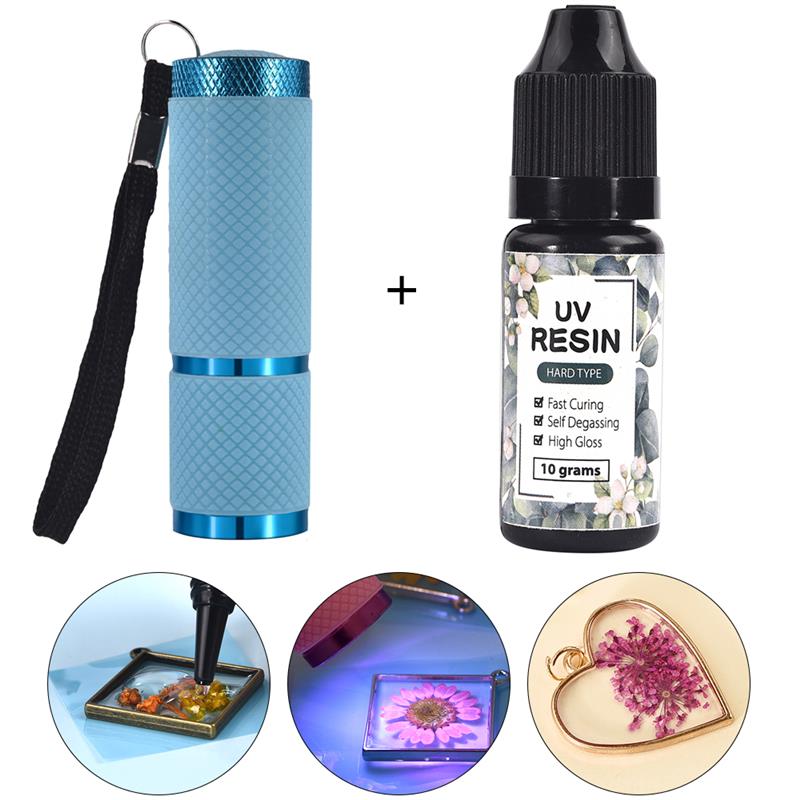 10g 25g Hard UV Resin DIY Fast - مراجعة Uv Resin Clear Hard وسعره