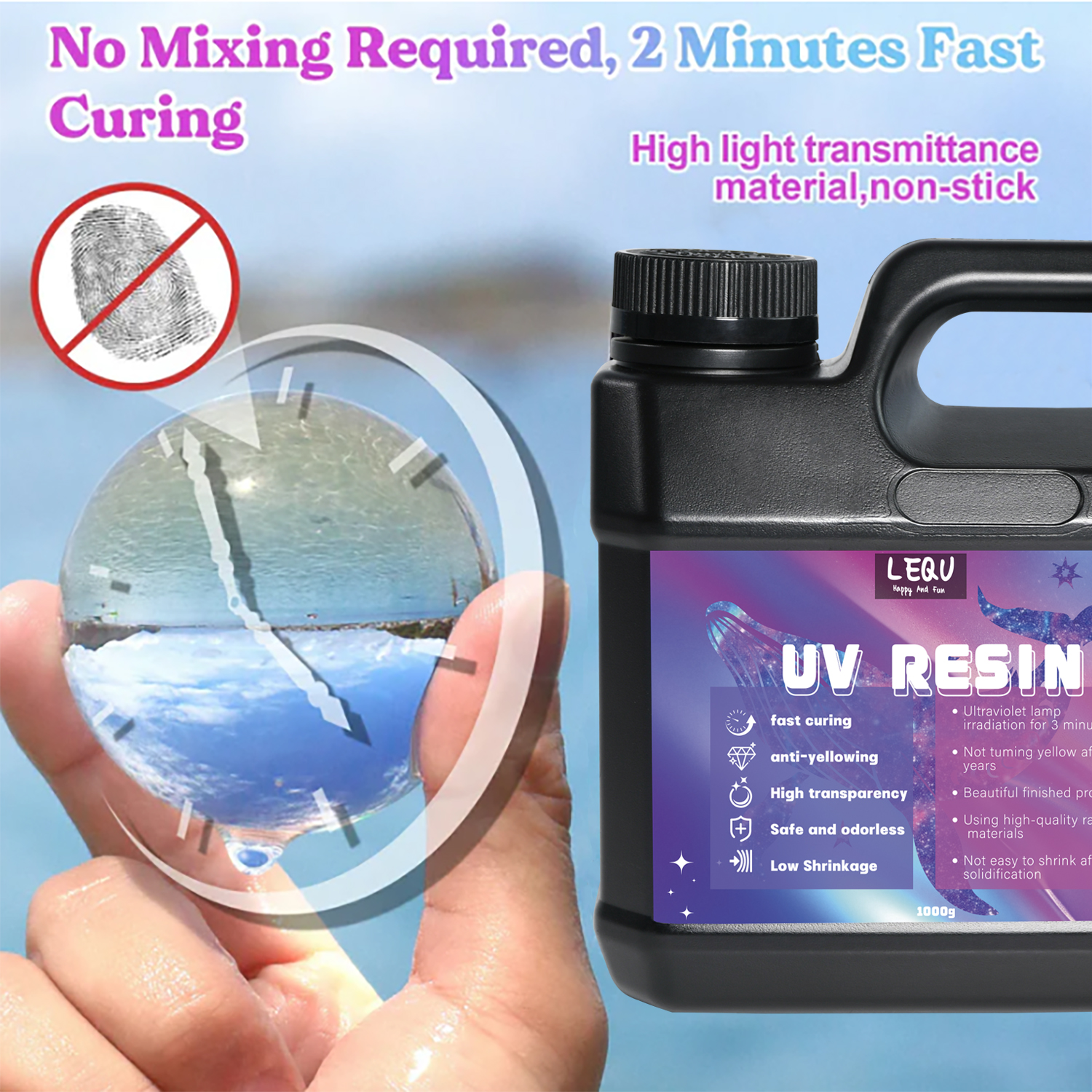 Bulk UV Resin Crystal Clear La - مراجعة Uv Resin Clear Hard وسعره