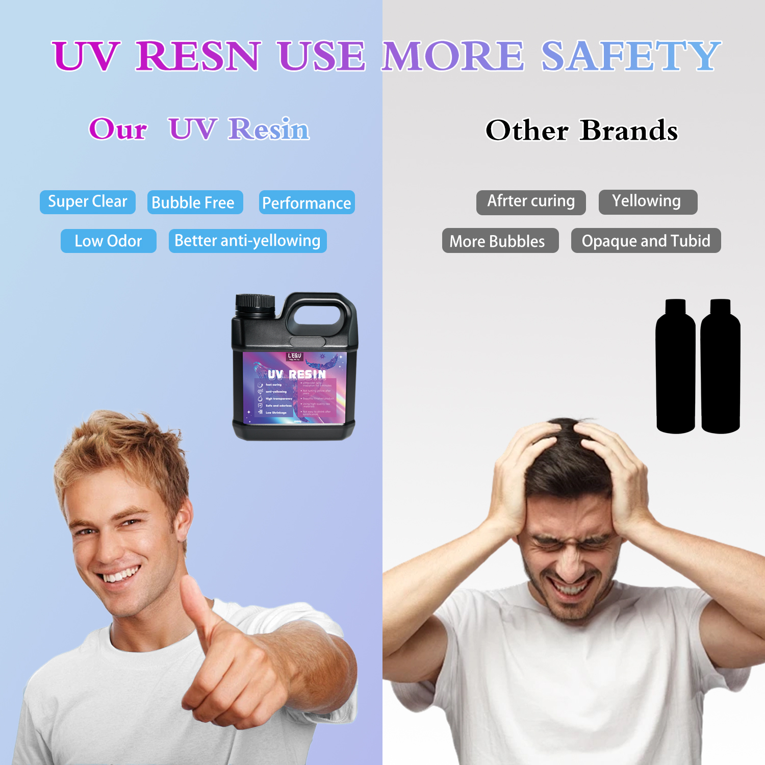 Bulk UV Resin Crystal Clear La - مراجعة Uv Resin Clear Hard وسعره