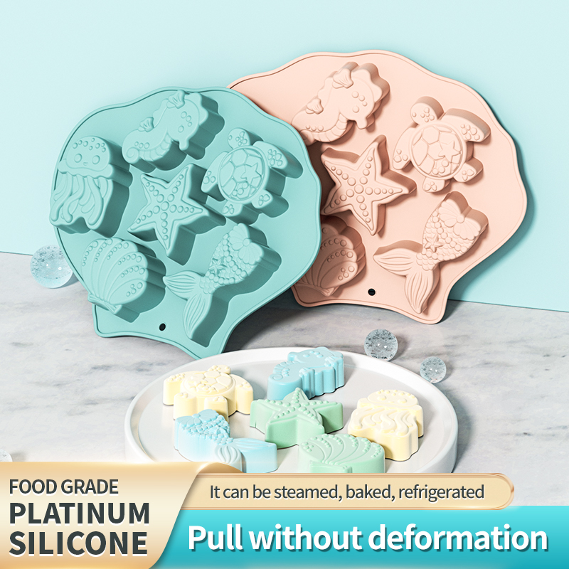 Ocean Fondant Silicone Mold Sh - مراجعة Silicone Mold Ocean وسعره