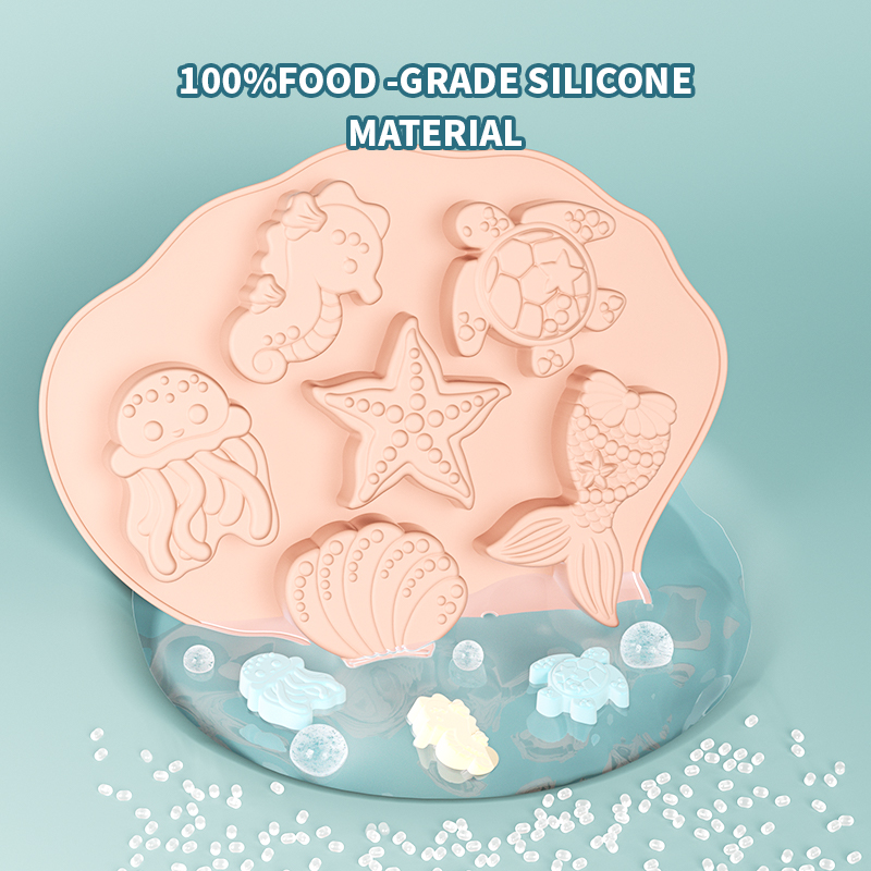 Ocean Fondant Silicone Mold Sh - مراجعة Silicone Mold Ocean وسعره