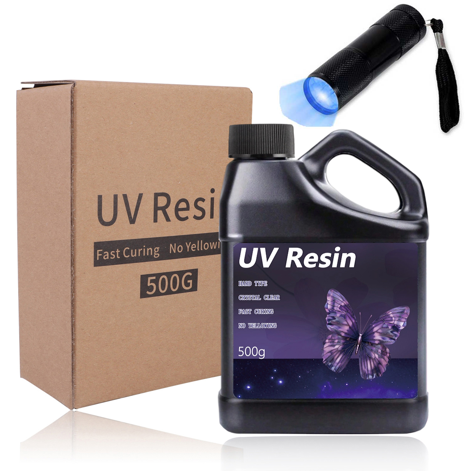UV Resin-Bulk Upgraded Crystal - مراجعة Uv Resin Clear Hard وسعره