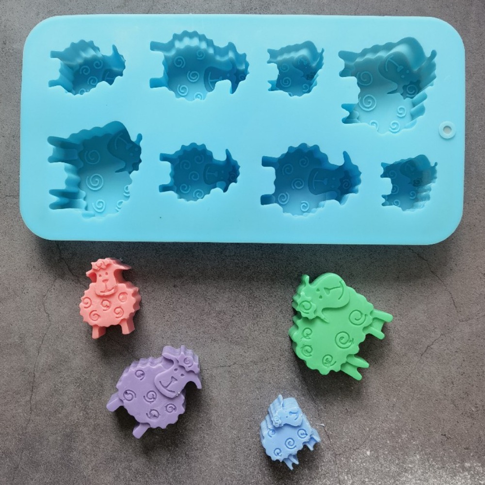 8 Hole Little Sheep Chocolate  - مراجعة Silicone Mold Ocean وسعره