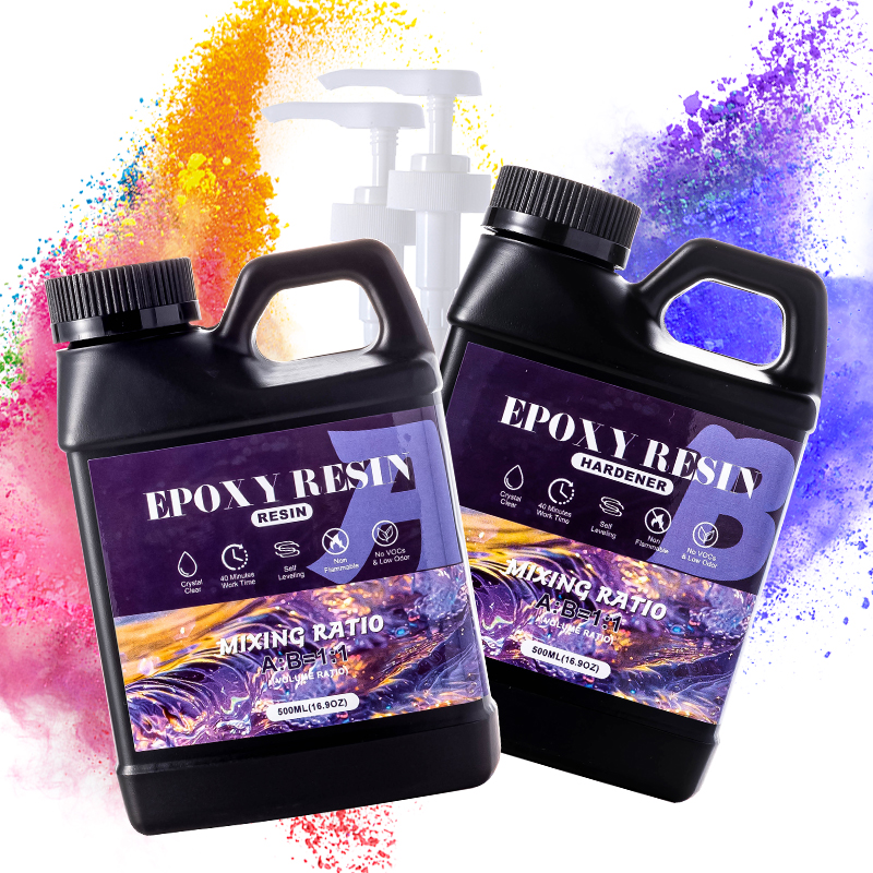 Epoxy Resin Kit 1:1 Ratio Anti - مراجعة Resin Art Ratio وسعره