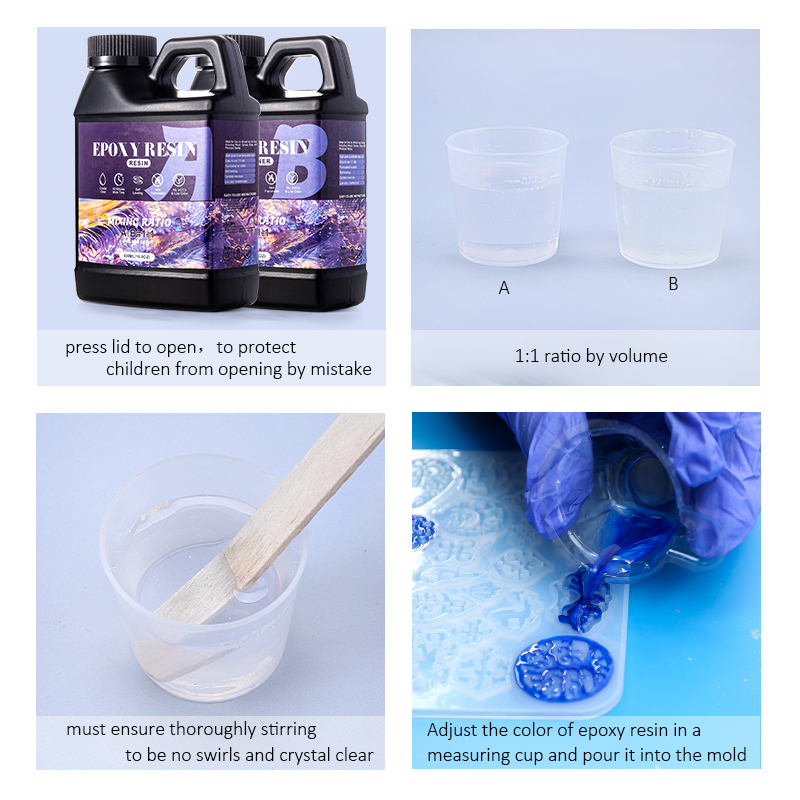 Epoxy Resin Kit 1:1 Ratio Anti - مراجعة Resin Art Ratio وسعره