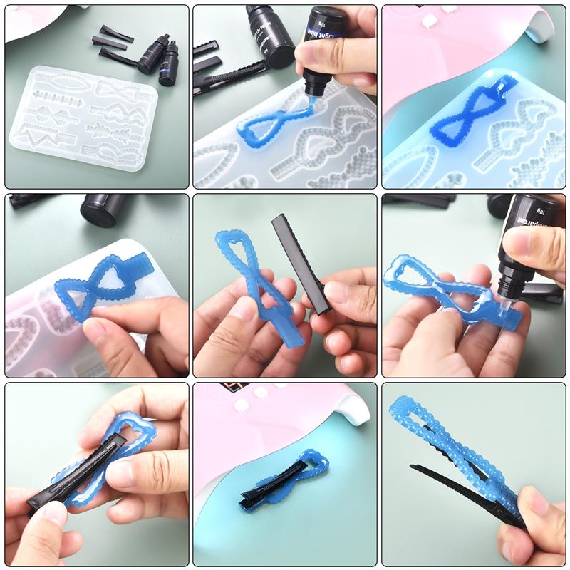 17 Colors UV Resin Glue 10ml E - مراجعة Uv Resin Clear Hard وسعره