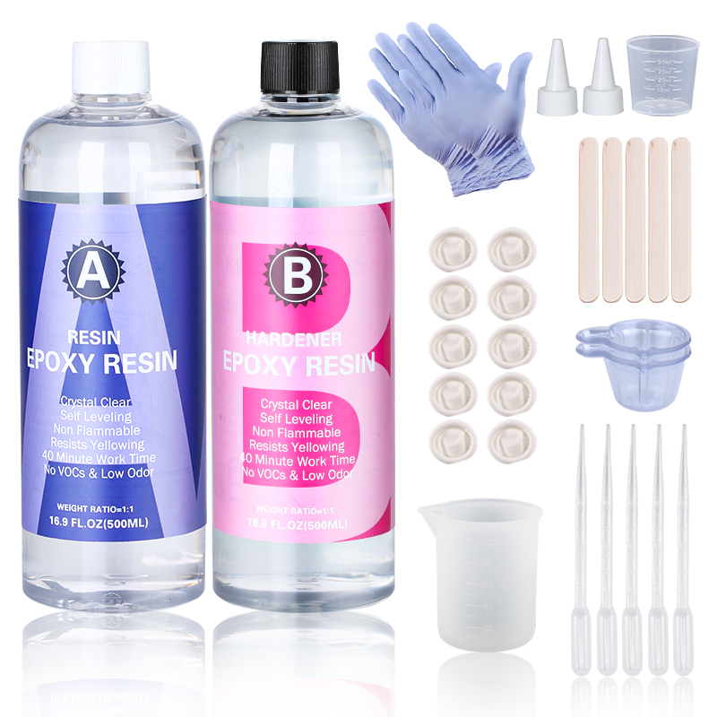 Crystal Clear Epoxy Resin Kit  - مراجعة Resin Art Ratio وسعره
