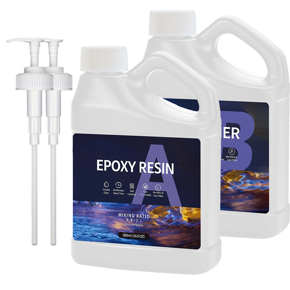 1:1 Ratio Epoxy Resin Kit Anti - مراجعة Resin Art Ratio وسعره