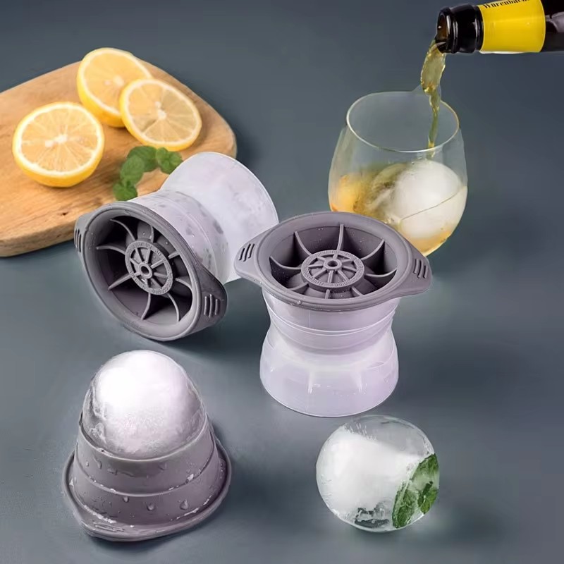 2PCS Silicone Spherical Ice Cu - مراجعة Silicone Mold Ocean وسعره
