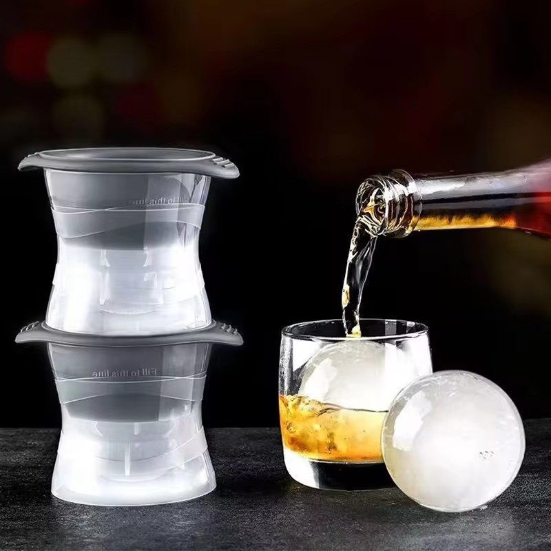 2PCS Silicone Spherical Ice Cu - مراجعة Silicone Mold Ocean وسعره