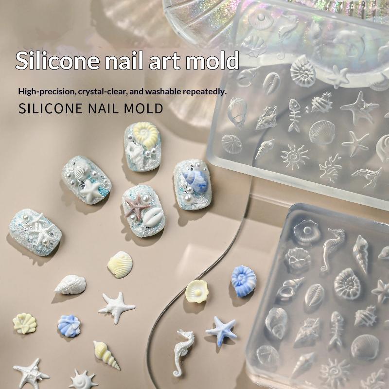 1PC Silicone Ocean Starfish Bu - مراجعة Silicone Mold Ocean وسعره