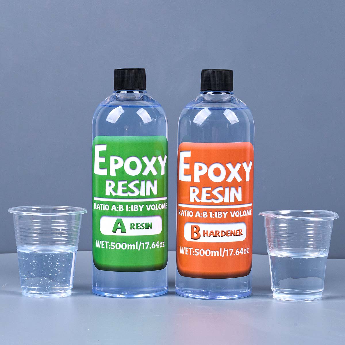 1:1 Ratio Epoxy Resin Kit Anti - مراجعة Resin Art Ratio وسعره