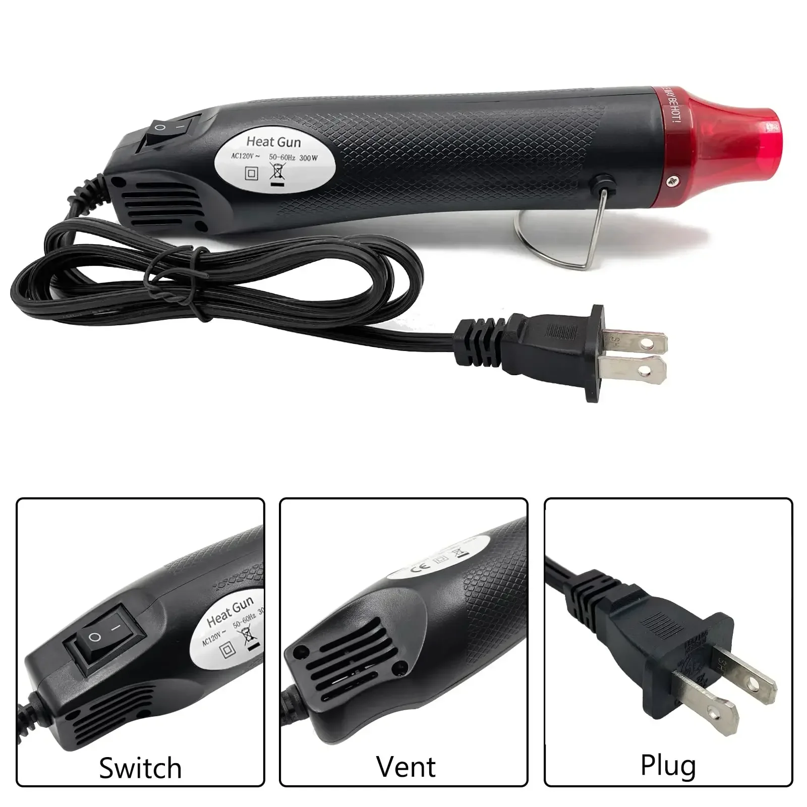 Heat Gun, Mini Hot Air Gun for - مراجعة Resin Art Heat Gun وسعره