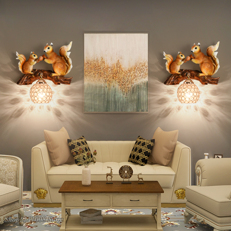 Nordic  Style Resin Squirrel C - مراجعة Background Resin Art وسعره