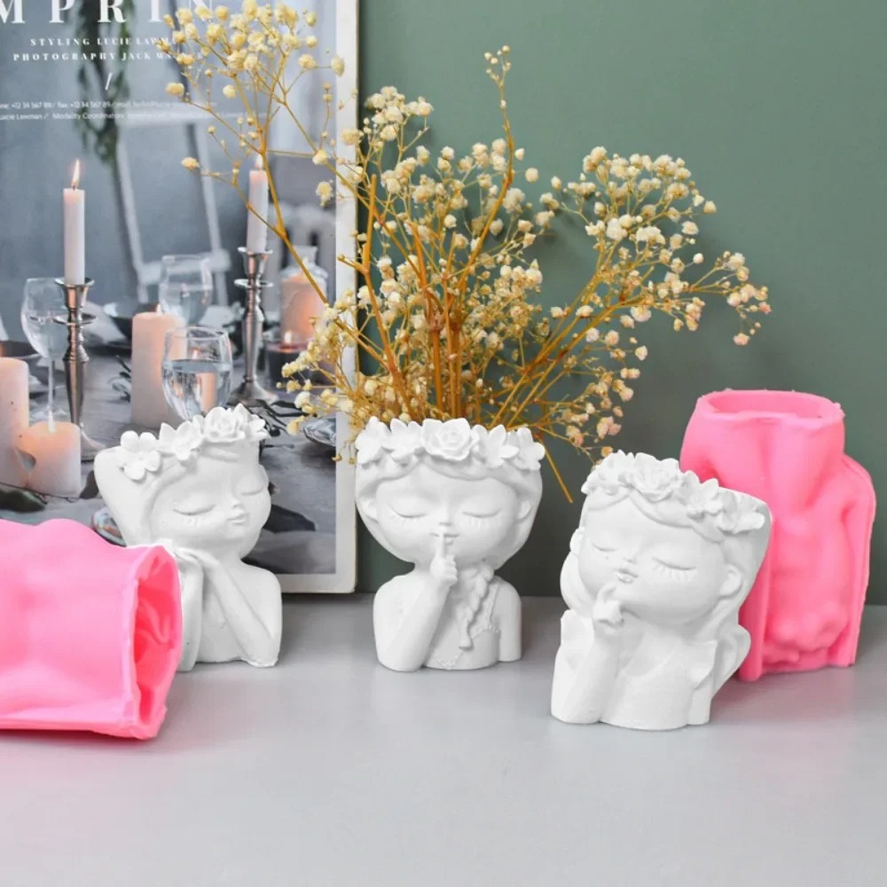 Sleeping Beauty Potted Silicon - مراجعة Silicone Mold Ocean وسعره