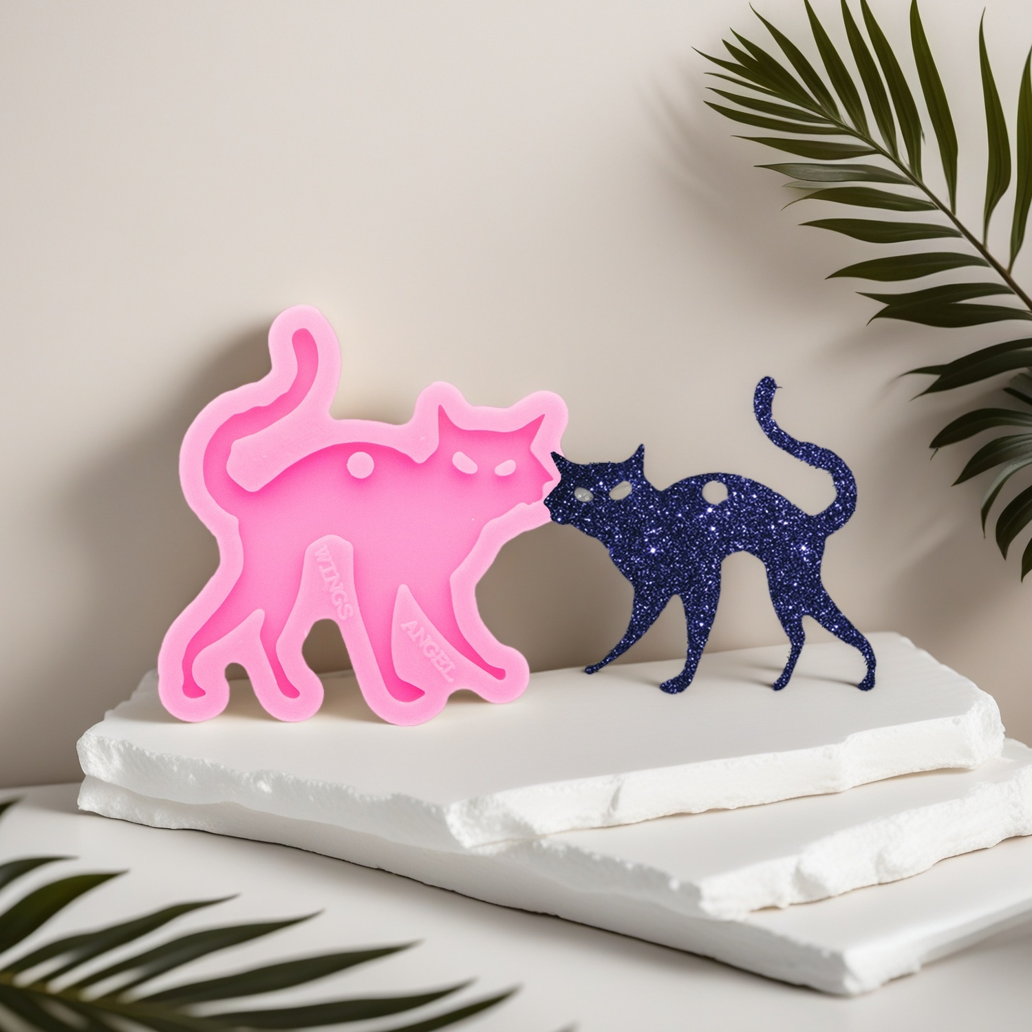 Silicone Cat Molds DIY Epoxy R - مراجعة Resin Art Price وسعره