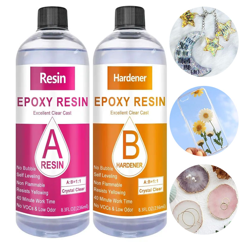 Crystal Clear Epoxy Resin Kit  - مراجعة Resin Art Ratio وسعره