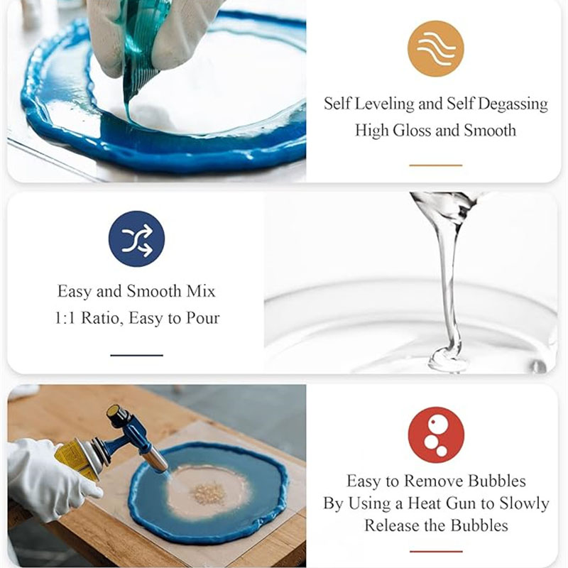 Crystal Clear Epoxy Resin Kit  - مراجعة Resin Art Ratio وسعره