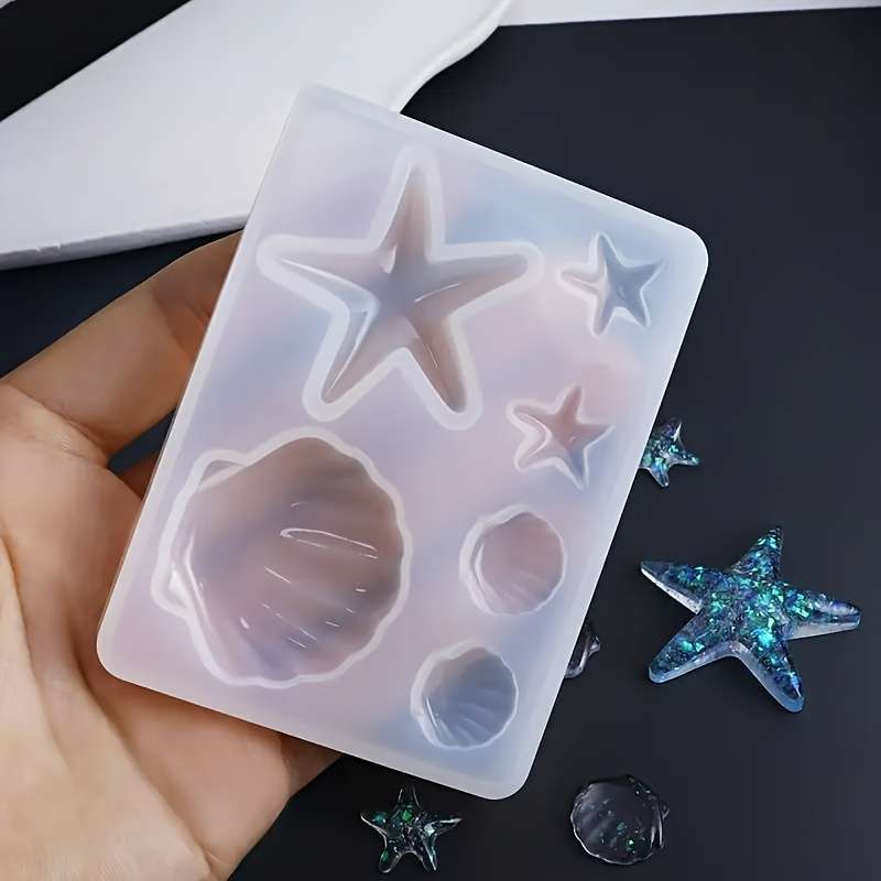 DIY Ocean Theme Crystal Epoxy  - مراجعة Silicone Mold Ocean وسعره