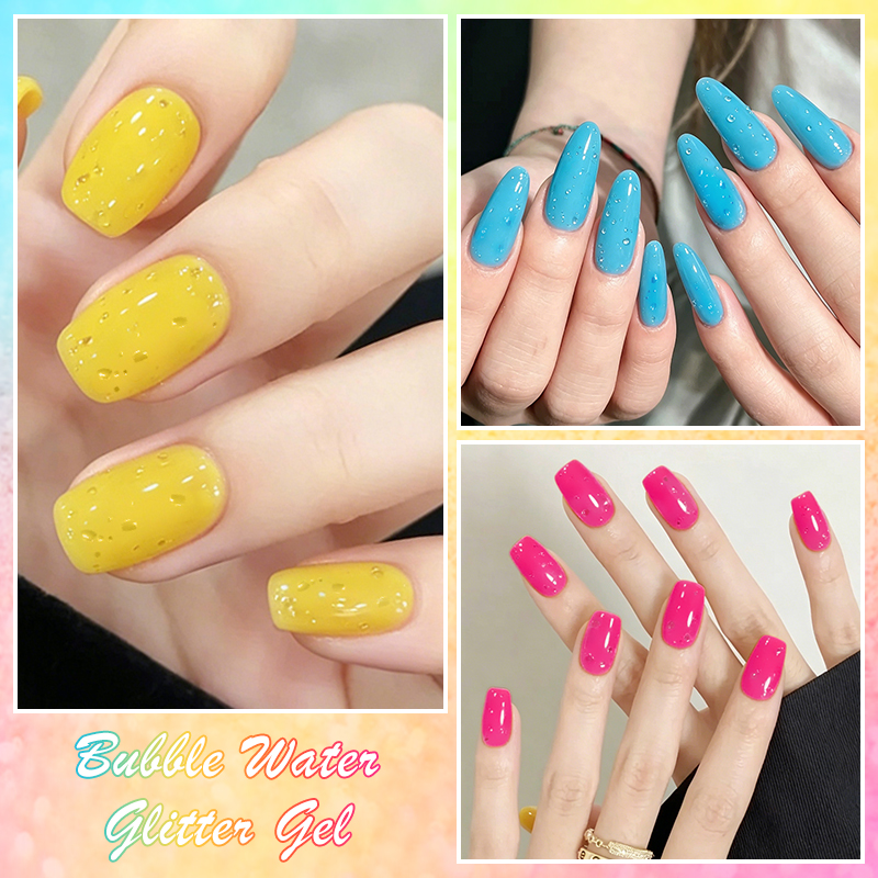 7ml Bubble Water Gel Nail Poli - مراجعة Resin Art Price وسعره