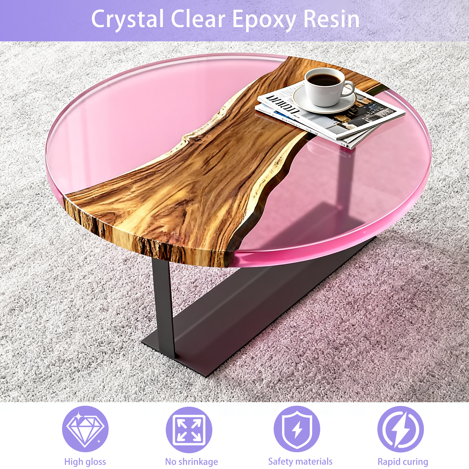 200g UV Resin Crystal Clear Ha - مراجعة Uv Resin Clear Hard وسعره