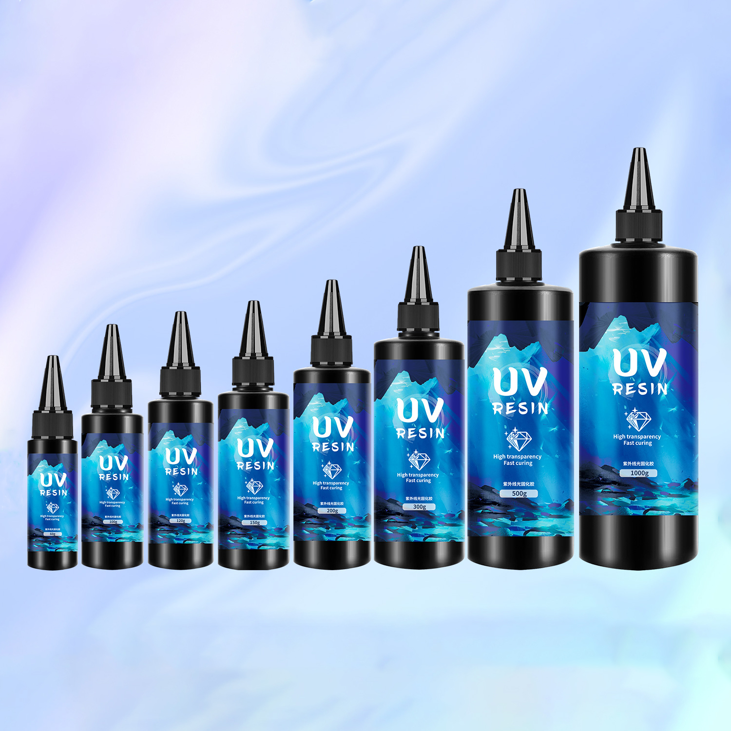 30-1000g Rare Uv Resin Glue Hi - مراجعة Uv Resin Clear Hard وسعره