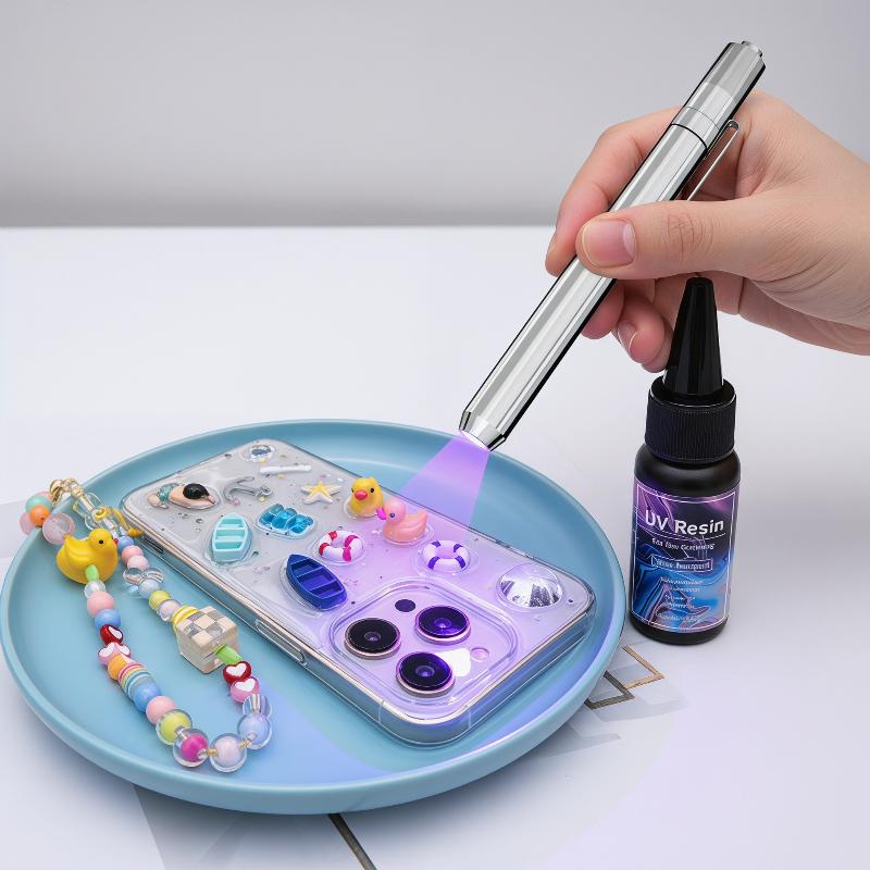 20g/30g/50g UV Epoxy Resin Glu - مراجعة Uv Resin Clear Hard وسعره