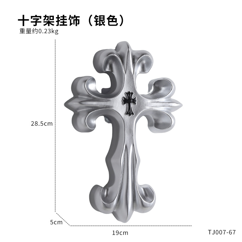 Retro Cross Wall Decor Gothic  - مراجعة Resin Art Furniture وسعره