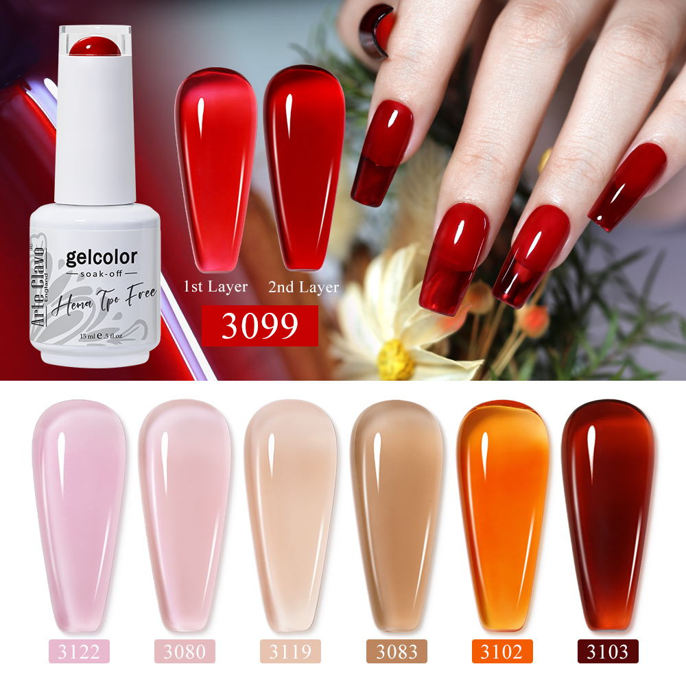 Arte Clavo 15ml Jelly Gel Nail - مراجعة Resin Art Price وسعره