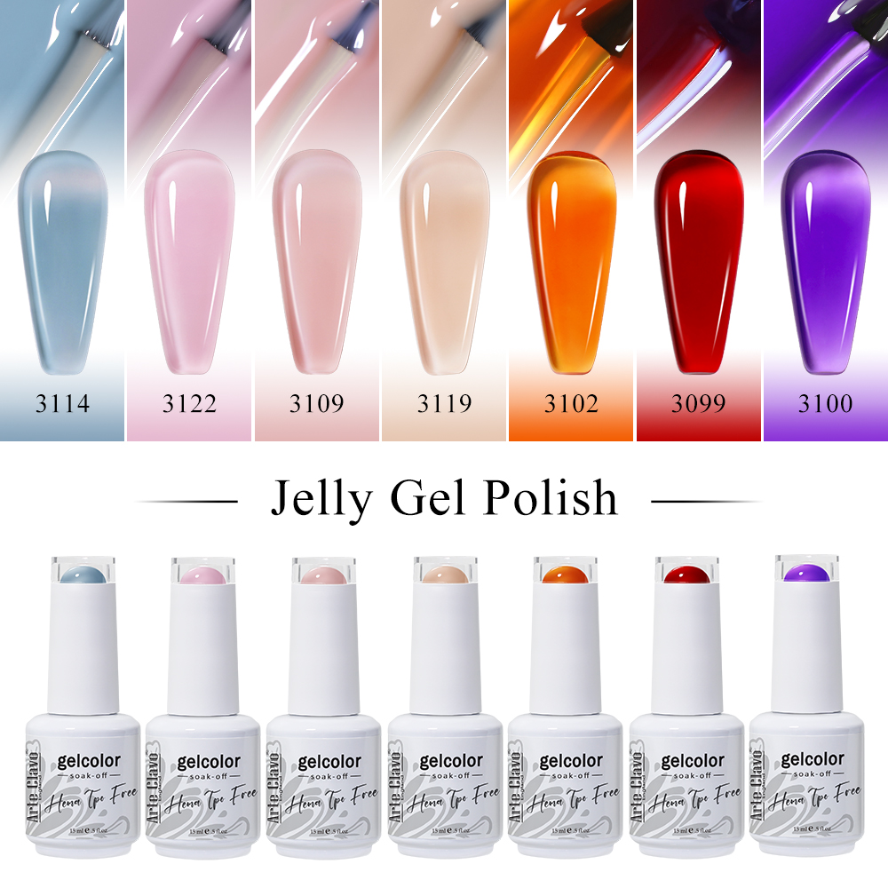 Arte Clavo 15ml Jelly Gel Nail - مراجعة Resin Art Price وسعره