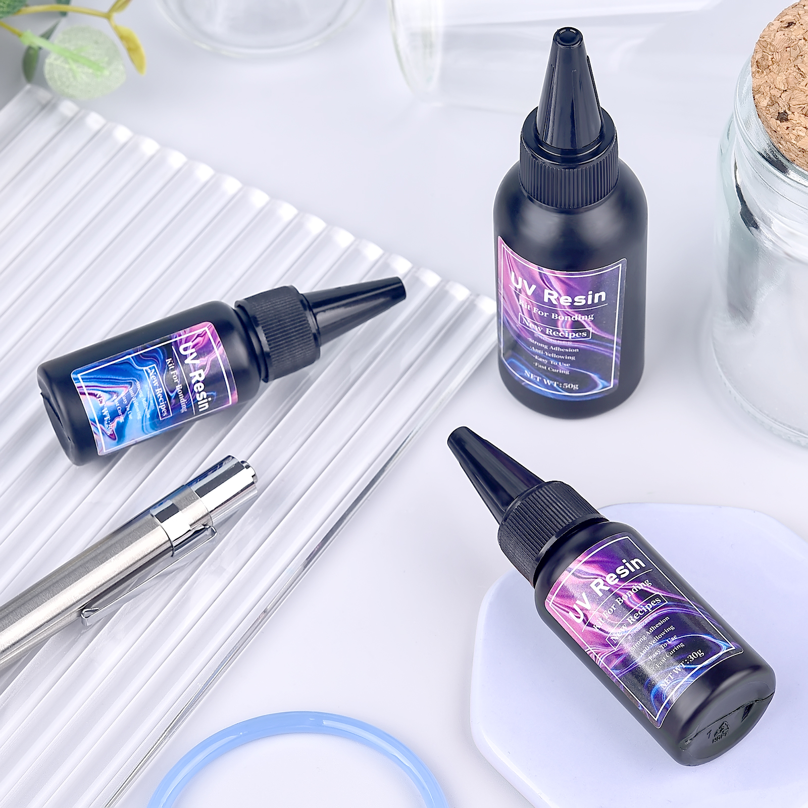 UV Bonding Welding Glue Super  - مراجعة Uv Resin Clear Hard وسعره
