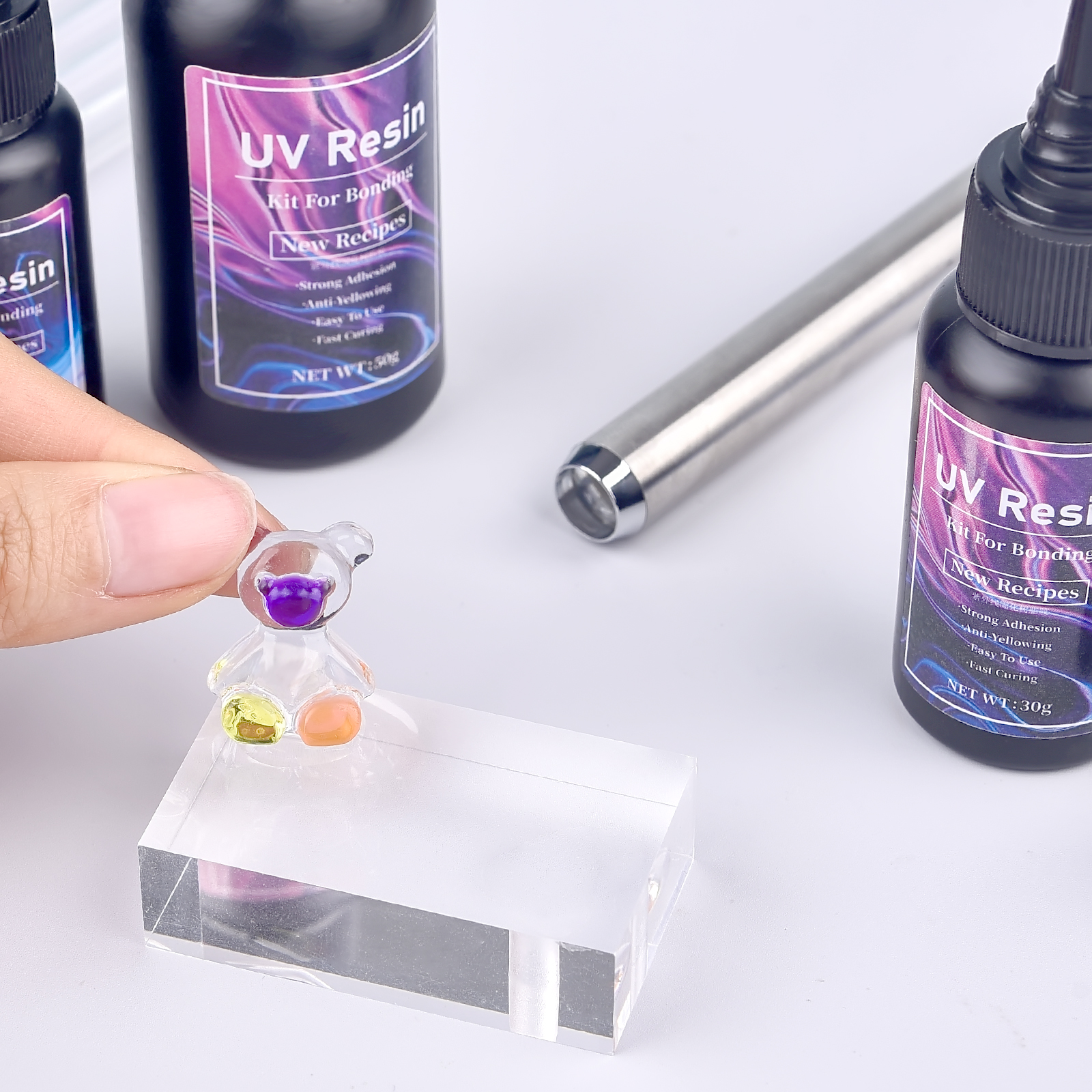 UV Bonding Welding Glue Super  - مراجعة Uv Resin Clear Hard وسعره
