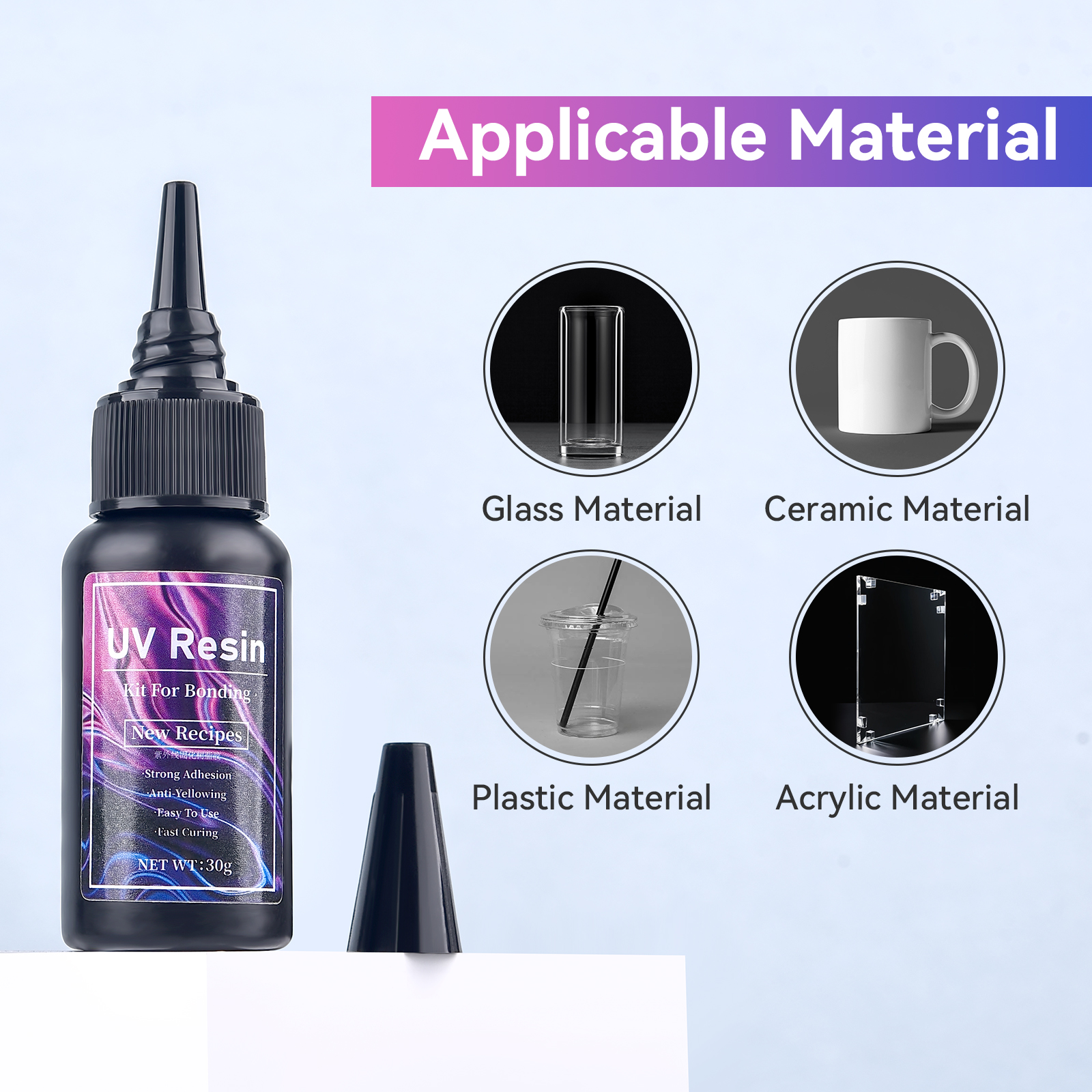 UV Bonding Welding Glue Super  - مراجعة Uv Resin Clear Hard وسعره