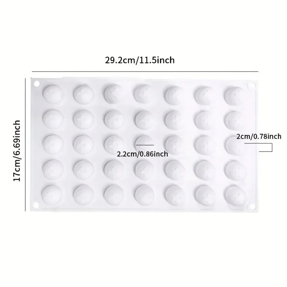 Mini Round Ball Shape Silicone - مراجعة Silicone Mold Ocean وسعره