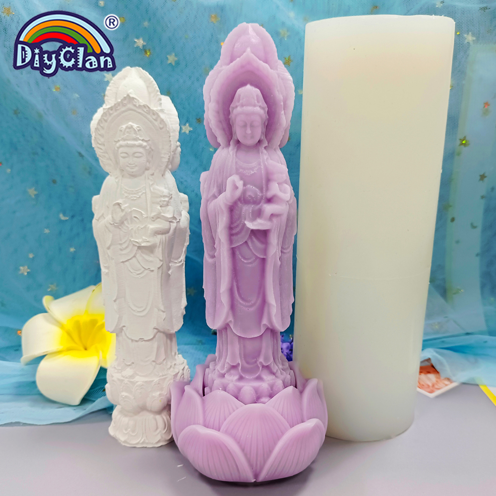 Three Face Guanyin Lotus Terra - مراجعة Resin Art Furniture وسعره