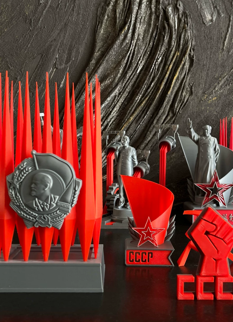 3D Printed USSR Lenin Order Co - مراجعة Resin Art Order وسعره