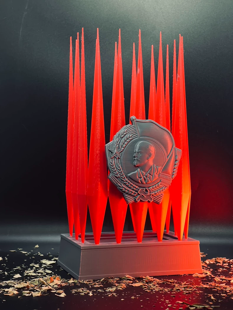 3D Printed USSR Lenin Order Co - مراجعة Resin Art Order وسعره