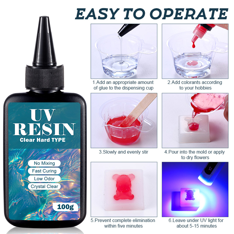 UV Resin Kit with Light Upgrad - مراجعة Uv Resin Clear Hard وسعره