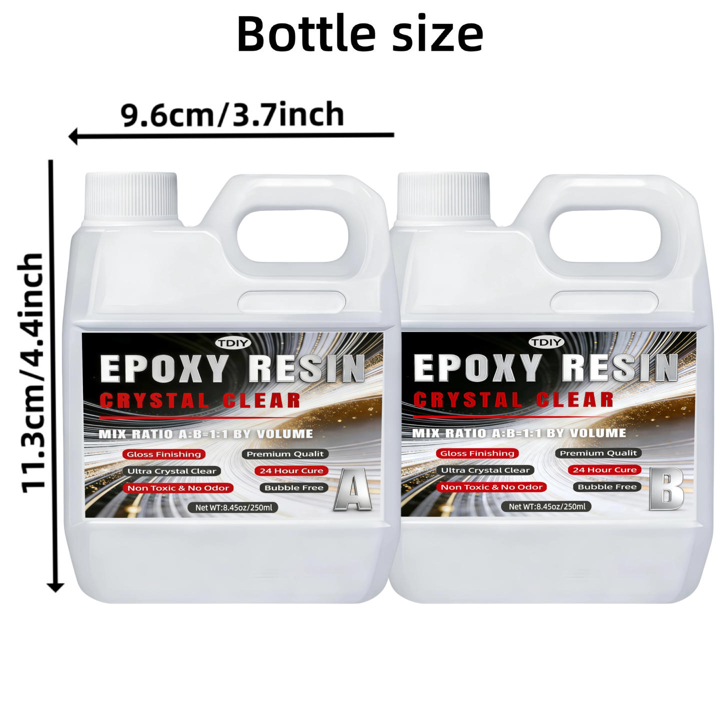 1:1 Crystal Clear Epoxy Resin  - مراجعة Uv Resin Clear Hard وسعره
