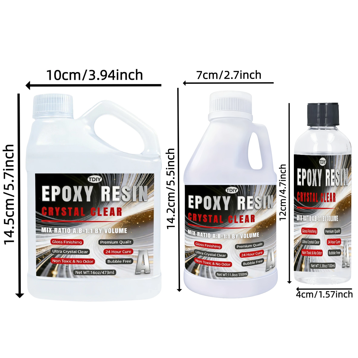 1:1 Crystal Clear Epoxy Resin  - مراجعة Uv Resin Clear Hard وسعره