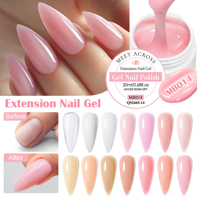 MEET ACROSS 20ml Extension Gel - مراجعة Resin Art Price وسعره