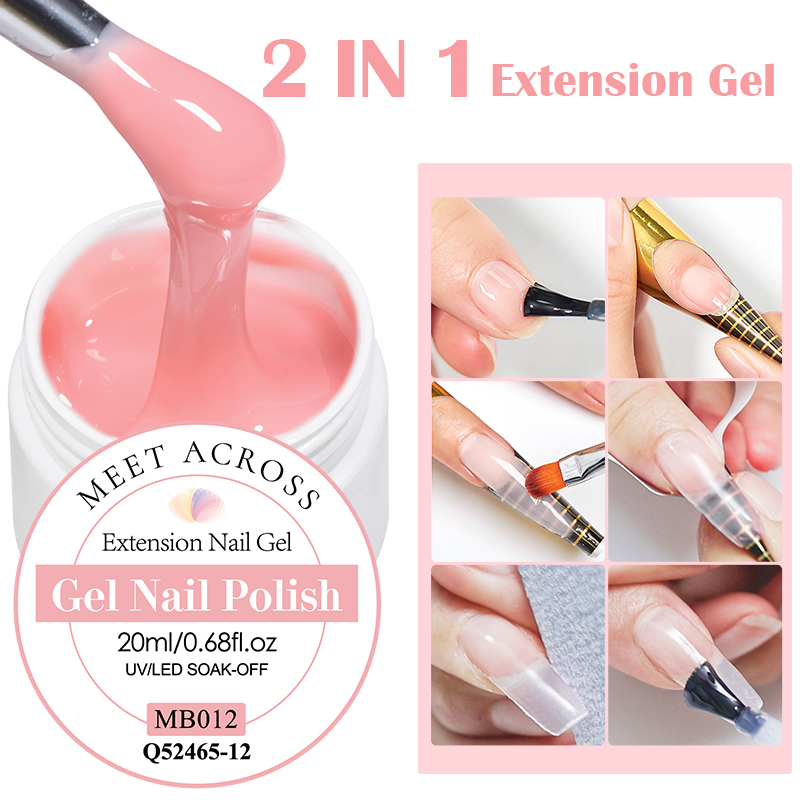 MEET ACROSS 20ml Extension Gel - مراجعة Resin Art Price وسعره
