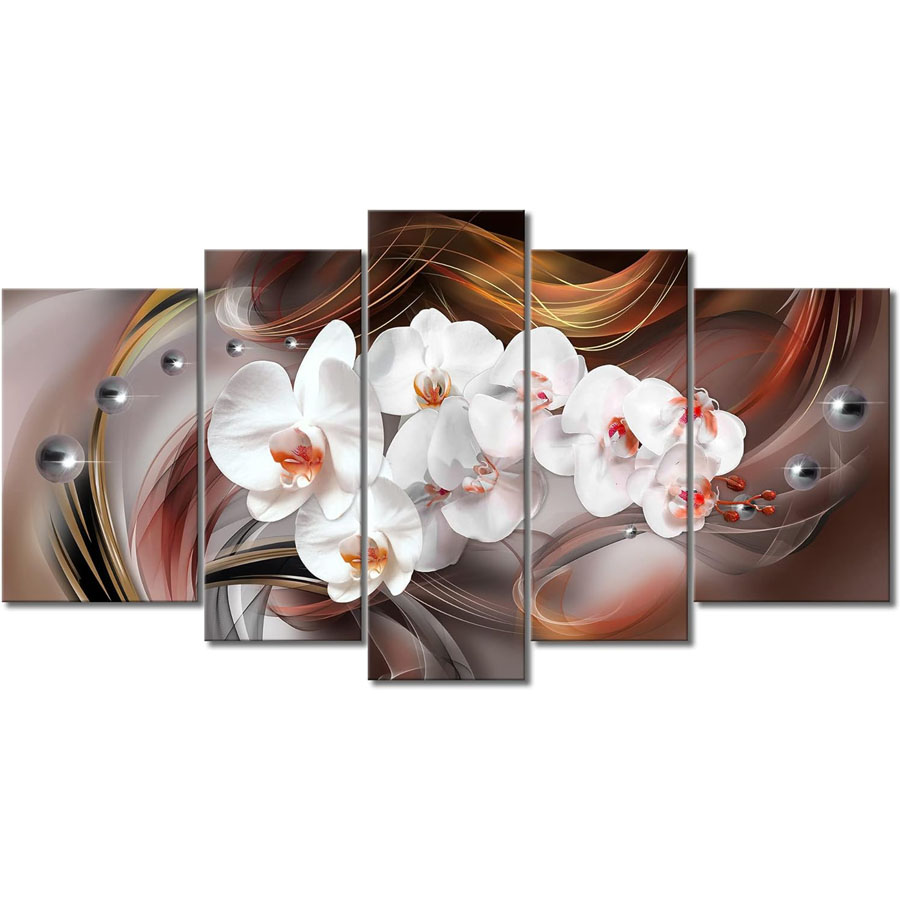 5 pcs of living room wall art  - مراجعة Background Resin Art وسعره