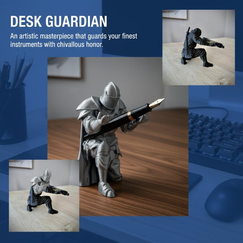Knight Pen Holder Resin Mediev - مراجعة Resin Art Price وسعره